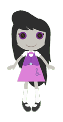 Size: 1920x3706 | Tagged: safe, artist:tttemlp123, octavia melody, equestria girls, g4, female, lalaloopsy, simple background, solo, transparent background