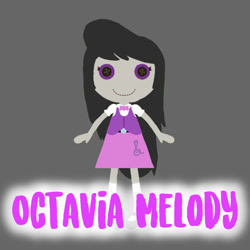 Size: 1280x1280 | Tagged: safe, artist:tttemlp123, octavia melody, equestria girls, g4, female, lalaloopsy, solo