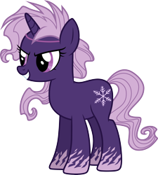 Size: 3000x3328 | Tagged: safe, artist:cloudy glow, violet shiver, unicorn, g4, female, horn, simple background, solo, transparent background, vector