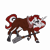 Size: 4300x4300 | Tagged: safe, artist:monolith, oc, oc only, oc:red rocket, pony, unicorn, fallout equestria, boots, clothes, dress, hammer, handkerchief, horn, looking at you, rubber boots, shoes, sledgehammer, unicorn oc