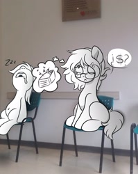 Size: 2124x2670 | Tagged: safe, artist:gelians, oc, oc only, pony, glasses, irl, photo, ponies in real life, sleeping