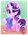 Size: 1634x2047 | Tagged: safe, artist:sakukitty, starlight glimmer, pony, unicorn, g4, cute, glimmerbetes, glue, horn, kite, magic, scissors, solo, telekinesis, that pony sure does love kites, underhoof