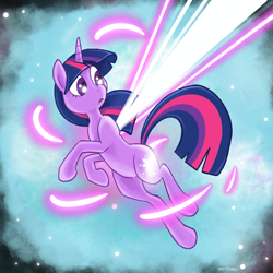 Size: 2048x2048 | Tagged: safe, artist:pfeffaroo, twilight sparkle, pony, g4, magical mystery cure, my little pony: friendship is magic, ascension, ascension realm, female, high res, mare, princess celestia's special princess making dimension, solo