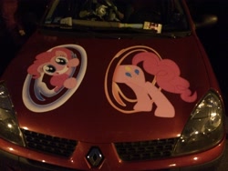 Size: 3264x2448 | Tagged: safe, pinkie pie, galacon, g4, 2014, car, irl, photo, portal