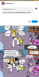 Size: 1179x2316 | Tagged: safe, artist:ask-luciavampire, oc, earth pony, pegasus, pony, undead, unicorn, vampire, vampony, ask, horn, tumblr