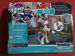 Size: 4000x3000 | Tagged: safe, artist:dingopatagonico, shining armor, unicorn, g4, guardians of harmony, horn, photo, solo, toy