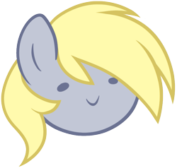 Size: 705x670 | Tagged: safe, artist:luminairous, derpy hooves, pegasus, pony, g4, emotes, female, mare, simple background, solo, transparent background, zine:equestria escapades