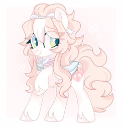 Size: 2027x2048 | Tagged: safe, artist:cinnamontee, oc, oc:glassy mind, pegasus, pony, female, mare, solo