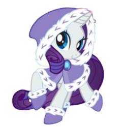 Size: 3464x3464 | Tagged: safe, artist:siobhfitz1798, edit, edited screencap, screencap, rarity, pony, unicorn, g4, clothes, female, horn, not a vector, simple background, transparent background, winter outfit