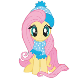 Size: 3464x3464 | Tagged: safe, artist:siobhfitz1798, edit, edited screencap, screencap, fluttershy, pegasus, g4, clothes, female, not a vector, simple background, transparent background, winter outfit