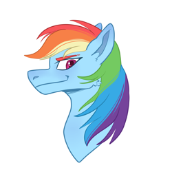 Size: 3000x3000 | Tagged: safe, artist:ponykeda, rainbow dash, pegasus, pony, g4, female, simple background, smiling, transparent background