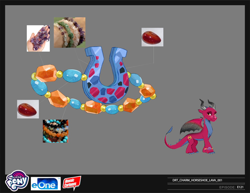 Size: 1024x792 | Tagged: safe, lava (g5), dragon, g5, my little pony: make your mark, official, concept art, dragon wings, wings