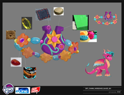 Size: 1024x792 | Tagged: safe, blaize skysong, dragon, g5, my little pony: make your mark, official, concept art