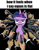 Size: 777x1000 | Tagged: safe, artist:anonymousandrei, artist:zerobriant, derpibooru exclusive, edit, twilight sparkle, alicorn, pony, g4, equus, female, flat earth, flat world, gun, hand, impact font, mare, meme, needs more jpeg, pointing gun, ponified meme, shitposting, surrounded, twilight sparkle (alicorn), weapon