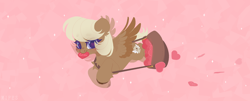 Size: 1854x747 | Tagged: safe, artist:mifes, oc, oc only, pegasus, pony, pegasus oc, solo