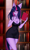 Size: 3046x5000 | Tagged: safe, artist:kutoshi, twilight sparkle, unicorn, anthro, unguligrade anthro, g4, beautiful, book, bookshelf, clothes, cute, dress, female, glasses, horn, indoors, library, looking at you, solo, standing, twiabetes