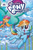 Size: 1024x1554 | Tagged: safe, artist:mary bellamy, idw, rainbow dash, scootaloo, pegasus, pony, friendship is magic #96, g4, my little pony: friendship is magic (idw), season 10, spoiler:comic, blushing, clothes, cloud, cloudsdale, comic cover, cover, cover art, duo, duo female, female, filly, flying, foal, grin, hang glider, kite, mare, my little pony logo, open mouth, open smile, rainbow waterfall, scootaloo can't fly, scootalove, smiling, spread wings, tail, wings