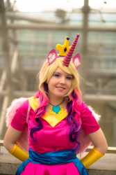 Size: 1281x1920 | Tagged: safe, princess cadance, human, g4, 2016, brony fair, clothes, cosplay, costume, irl, irl human, photo, solo