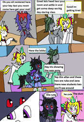 Size: 1202x1736 | Tagged: safe, artist:ask-luciavampire, oc, alicorn, pegasus, pony, undead, vampire, vampony, comic, comic page, tumblr