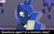 Size: 1920x1226 | Tagged: safe, artist:forgalorga, edit, edited screencap, screencap, princess luna, alicorn, pony, comic:celestia's servant interview, everyone loves princess luna, g4, caption, cs captions, detailed background, female, image macro, interview, levitation, magic, magic aura, mare, paper, quill, solo, telekinesis, text, writing