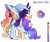 Size: 3600x3000 | Tagged: safe, artist:kabuvee, oc, oc:arcobaleno prim, alicorn, pony, clothes, female, hat, mare, reference sheet, simple background, solo, transparent background, witch hat