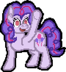 Size: 720x784 | Tagged: safe, artist:bloonacorn, earth pony, digital art, pixel art, simple background, transparent background