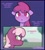 Size: 1828x2048 | Tagged: safe, artist:eltrash_art6, berry punch, berryshine, cheerilee, earth pony, pony, comic:a crazy night, 2 panel comic, blushing, comic, duo, duo female, female, lesbian, mare, open mouth, ship:berrilee, shipping, spanish, speech bubble, talking, translation