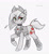 Size: 1500x1624 | Tagged: safe, artist:scheadar, applejack, earth pony, pony, g4, choker, clothes, ear piercing, female, limited palette, mare, piercing, punk, raised hoof, solo