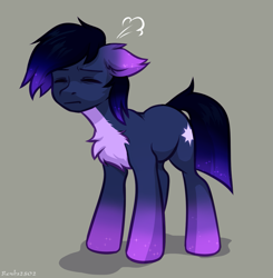 Size: 1243x1269 | Tagged: safe, artist:renka2802, oc, oc only, earth pony, pony, earth pony oc, solo