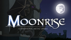 Size: 1024x576 | Tagged: safe, artist:hydrusbeta, dragon, 2015, artifact, brony music, castle, castle of the royal pony sisters, link in description, mare in the moon, moon, night, no pony, old art, title, title card