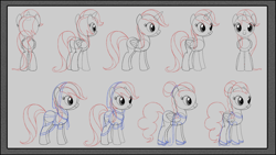 Size: 1024x576 | Tagged: safe, artist:hydrusbeta, alicorn, earth pony, pegasus, pony, g4, 2015, butt, clothes, design, female, folded wings, horn, male, mare, plot, stallion, template, turnaround, wings