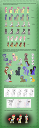 Size: 1348x4450 | Tagged: safe, oc, alicorn, griffon, pegasus, pony, unicorn, g4, 2016, alicorn oc, armor, armored pony, butt, colt, female, filly, flash puppet, foal, folded wings, griffon oc, horn, male, mare, plot, puppet rig, stallion, template, text, unicorn oc, wings