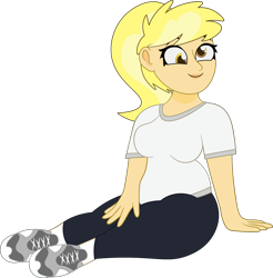 Size: 1354x1375 | Tagged: safe, artist:prixy05, derpy hooves, human, g4, humanized, light skin, solo