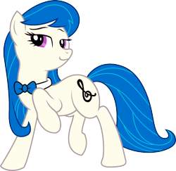 Size: 1920x1864 | Tagged: artist needed, safe, dj pon-3, octavia melody, vinyl scratch, earth pony, pony, g4, female, implied vinyl scratch, mare, palette swap, recolor, simple background, solo, transparent background