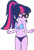 Size: 1351x1992 | Tagged: safe, artist:shieldwingarmorofgod, artist:yaya54320bases, sci-twi, twilight sparkle, human, equestria girls, g4, bare shoulders, belly, belly button, bikini, breasts, clothes, cute, female, midriff, one eye closed, sci-twi swimsuit, sci-twiabetes, simple background, smiling, solo, stupid sexy sci-twi, swimsuit, transparent background, twiabetes, vector, wink