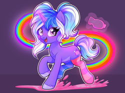 Size: 2732x2048 | Tagged: safe, artist:kuroarts, artist:kuroartss, oc, oc only, oc:digital daydream, pony, unicorn, clothes, female, glowing, glowing horn, horn, levitation, magic, magic aura, mare, open mouth, open smile, smiling, socks, solo, striped socks, telekinesis, unicorn oc, unshorn fetlocks