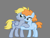 Size: 1372x1052 | Tagged: safe, artist:star polaris and friends, derpibooru exclusive, cloudy daze, ginger tea, earth pony, pegasus, pony, g4, base used, cloudybetes, crack shipping, cute, duo, duo male and female, female, ginger teadorable, gray background, male, mare, older, older cloudy daze, older ginger tea, ship:cloudytea, shipping, simple background, stallion, straight