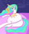 Size: 1864x2168 | Tagged: safe, artist:glacialfeather, princess celestia, alicorn, g4, butt, celestias room, dock, female, letter, magic, plot, solo, solo female, sunbutt, tail, telekinesis, the ass was fat