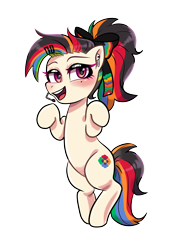 Size: 2480x3508 | Tagged: safe, artist:jully-park, oc, oc only, oc:han mari, earth pony, pony, simple background, transparent background