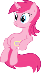 Size: 1920x3381 | Tagged: safe, lyra heartstrings, pony, g4, female, implied pinkie pie, mare, palette swap, recolor, solo