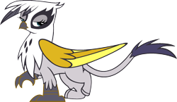 Size: 1920x1112 | Tagged: safe, gilda, griffon, g4, implied zecora, palette swap, recolor, solo