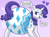 Size: 2244x1642 | Tagged: safe, artist:nyxiettenyxstar, rarity, pony, unicorn, g4, abdl, butt shake, clean diaper, cutie mark diapers, diaper, diaper butt, diaper fetish, diapered, eyebrows, female, fetish, heart, horn, impossibly large diaper, looking at you, looking back, looking back at you, mare, non-baby in diaper, open mouth, open smile, poofy diaper, raised eyebrow, smiling, solo, speech bubble, spread legs, spreading, tail, tail hole, talking, talking to viewer, text