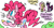 Size: 1009x515 | Tagged: safe, artist:raystarkitty, fluttershy, pinkie pie, twilight sparkle, alicorn, earth pony, pegasus, pony, g4, antidepressants, bipedal, blue hooves, blush scribble, blushing, bush, chibi, colored hooves, d:, dialogue, dot eyes, emanata, fangs, feathered wings, female, folded wings, full body, hooves, looking at someone, looking forward, mare, medicine, mismatched eyes, mismatched hooves, multicolored hooves, no mouth, one wing out, open mouth, pinkie sense, pinpoint eyes, pixel-crisp art, plewds, purple hooves, shrunken pupils, speech bubble, standing, teeth, three quarter view, trio, trio female, twilight sparkle (alicorn), walking, white background, wings, yellow hooves