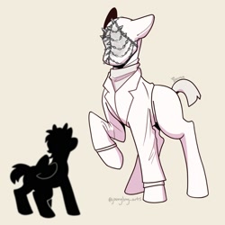 Size: 2000x2000 | Tagged: safe, artist:joongbug_arts, alicorn, pony, ateez, duo, k-pop, male, mask, ponified, silhouette, stallion
