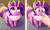 Size: 5000x3000 | Tagged: safe, artist:anastas, pipp petals, bee, bee pony, bumblebee, human, hybrid, insect, original species, pegasus, pony, g5, adorapipp, boop, bumblebipp, chibi, cute, female, hand, insect wings, looking up, meme, nail polish, offscreen character, parody, pipp is short, pipp is smol, ponified animal photo, pov, smol, solo, species swap, wings