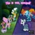 Size: 1080x1080 | Tagged: safe, gameloft, rainbow dash, rarity, twilight sparkle, zecora, alicorn, pegasus, unicorn, zebra, g4, horn, twilight sparkle (alicorn)