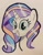 Size: 2689x3486 | Tagged: safe, artist:magicnova, derpibooru exclusive, potion nova, pony, unicorn, g4, g4.5, my little pony: pony life, bust, female, g4.5 to g4, generation leap, horn, looking at you, mare, simple background, smiling, smiling at you, solo, traditional art, white background