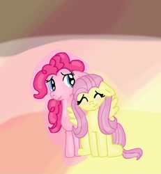 Size: 897x971 | Tagged: safe, artist:twiliydash, fluttershy, pinkie pie, g4, female, lesbian, ship:flutterpie, shipping