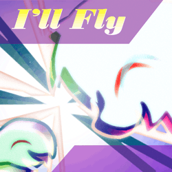 Size: 770x770 | Tagged: safe, artist:foozogz, rainbow dash, g4, 2015, electronic, happy hardcore, hardcore, i'll fly, lossless transcode, music, remix, show tune remix, sound, sound only, vocals, webm