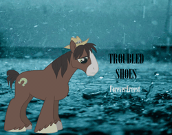 Size: 962x755 | Tagged: safe, artist:foreverfreest, trouble shoes, earth pony, pony, g4, 2015, acoustic, alternative rock, emo, indie rock, lossless transcode, music, rock (music), sound, sound only, vocals, webm